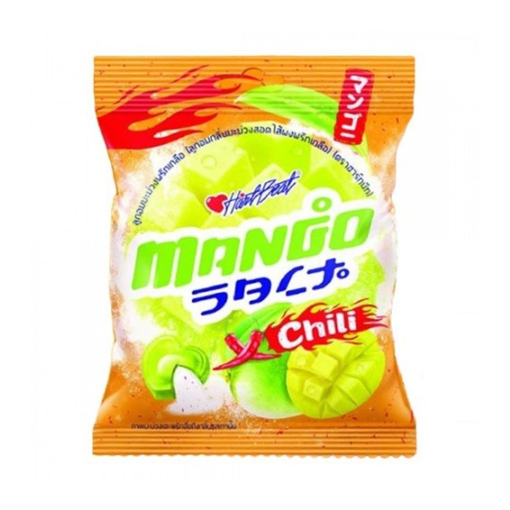 Kẹo Xoài Muối Ớt - Mango Chili - Hartbeat - 120g