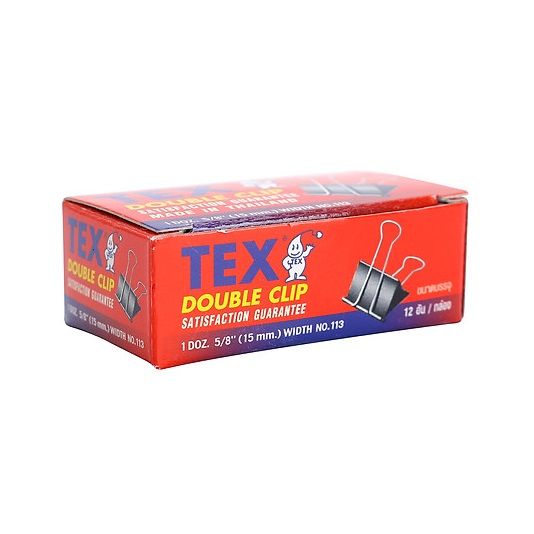 Kẹp Bướm Đen - TEX 113 - 15mm