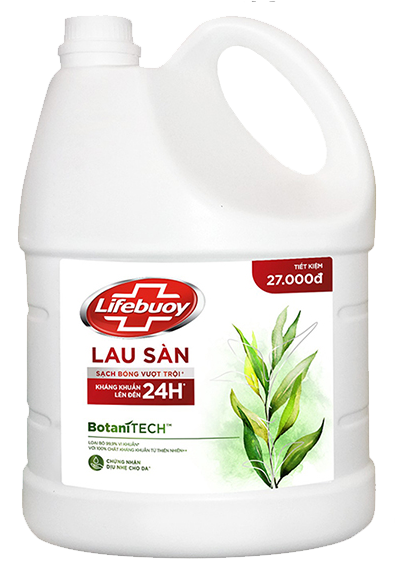  Nước Lau Sàn Lifebuoy Botanitech 3.6L 