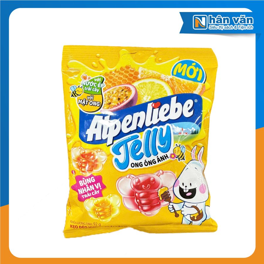 Kẹo dẻo Alpenliebe Jelly Ong Óng Ánh 70 Túi x 52g