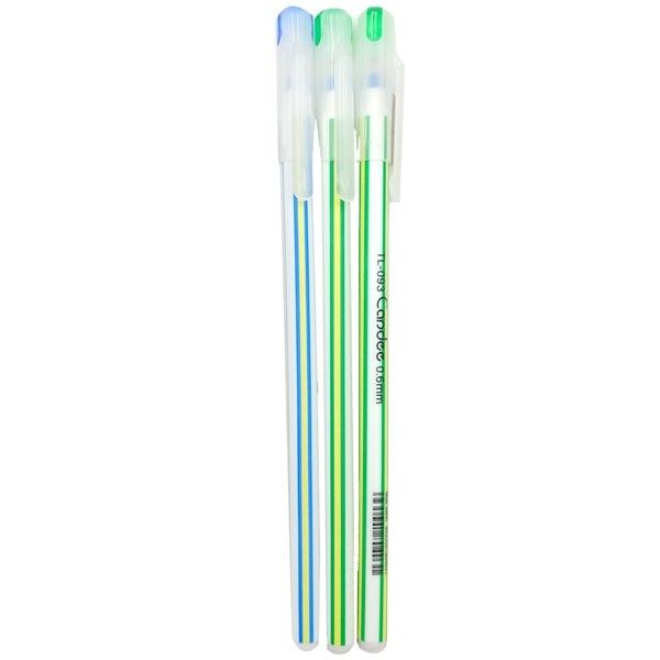 Vỉ 3 Bút Bi TL 093 Nhiều Màu