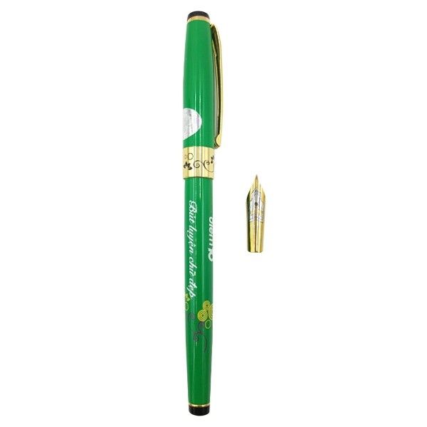 Bút Máy Điểm 10 FT-02 Plus - Thân Bút Màu Xanh Lá