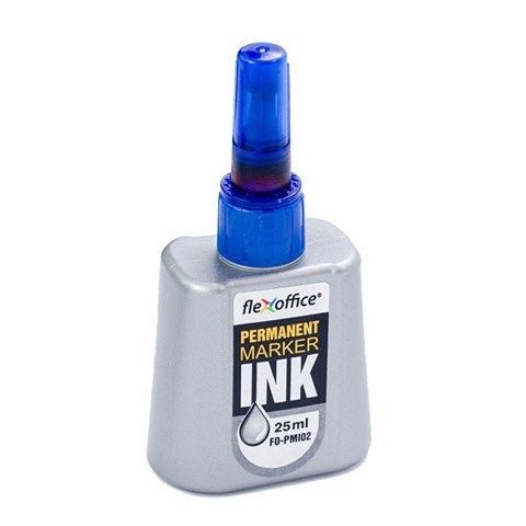 Mực Bút Lông Dầu - FO-PMI02 - 25ml - Màu Xanh
