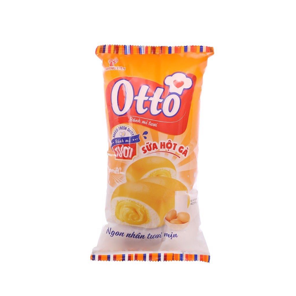 Bánh mì tươi Otto kem sữa hột gà 90gr