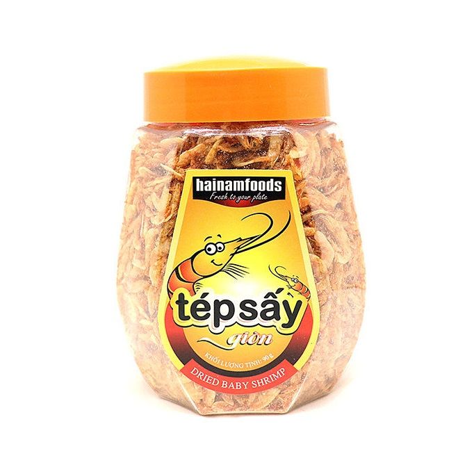 Tép Khô Tẩm Sấy Giòn - Hải Nam Foods - 90g