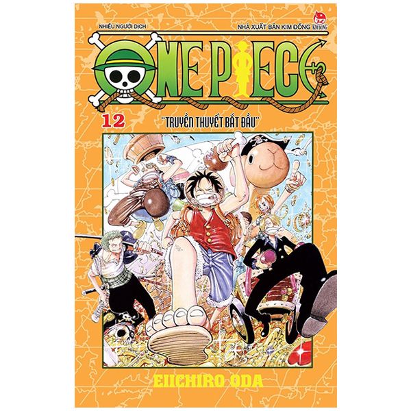  One Piece - Tập 12 - Truyền Thuyết Bắt Đầu  - Tái Bản 2022 