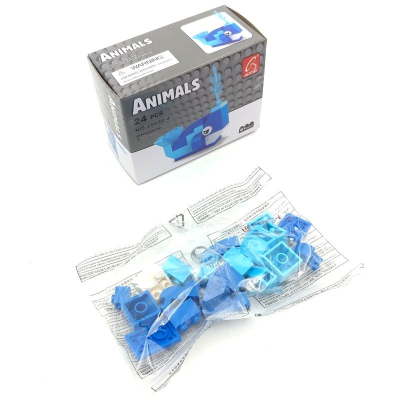 Đồ Chơi Lắp Ráp Ausini 25650-4 - Cá Voi