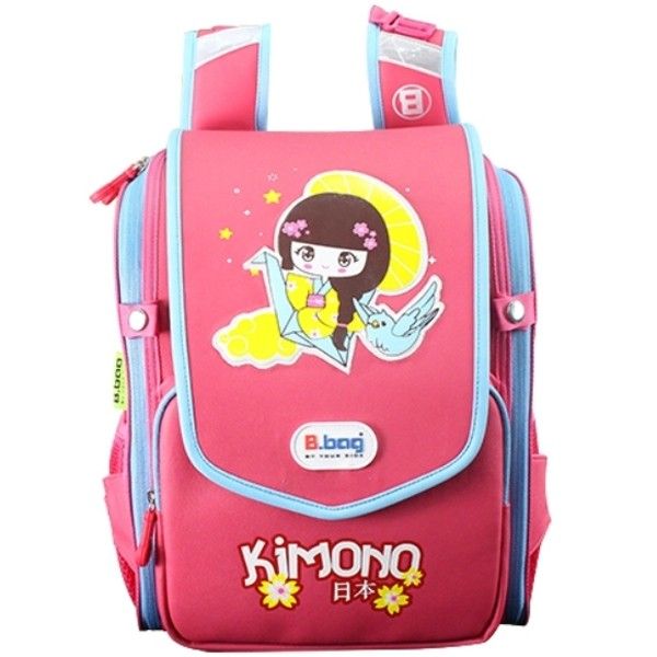 Ba Lô Chống Gù Japanese Style-Kimono B-12-111 - Màu Hồng