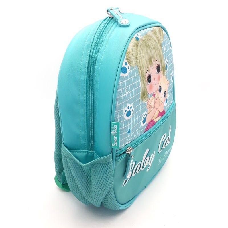 Ba Lô Mẫu Giáo Toy Station-Baby Cat B-008 - Màu Xanh Nhạt