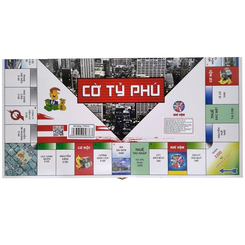 Bàn Cờ Tỷ Phú + Cờ Lớn - Liên Hiệp Thành