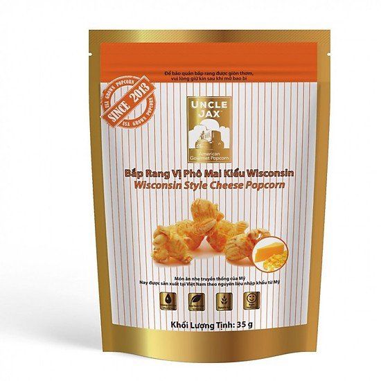 Bắp rang vị Phô Mai hiệu Wisconsin 35 g