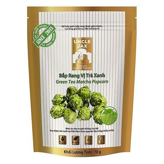 Bắp rang vị Trà Xanh