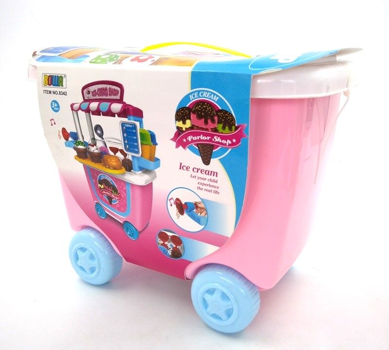 8342 - Bộ xe đẩy cửa hàng bán kem
