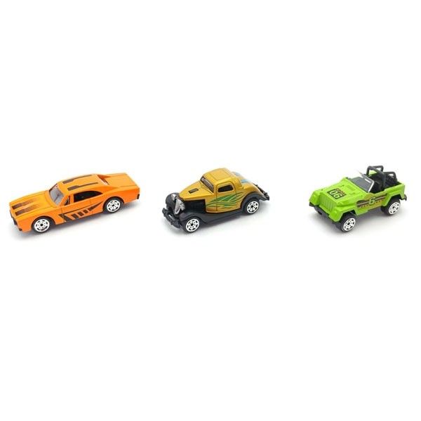 Bộ 3 Xe Mô Hình Kim Loại 1:64 TN-1018I