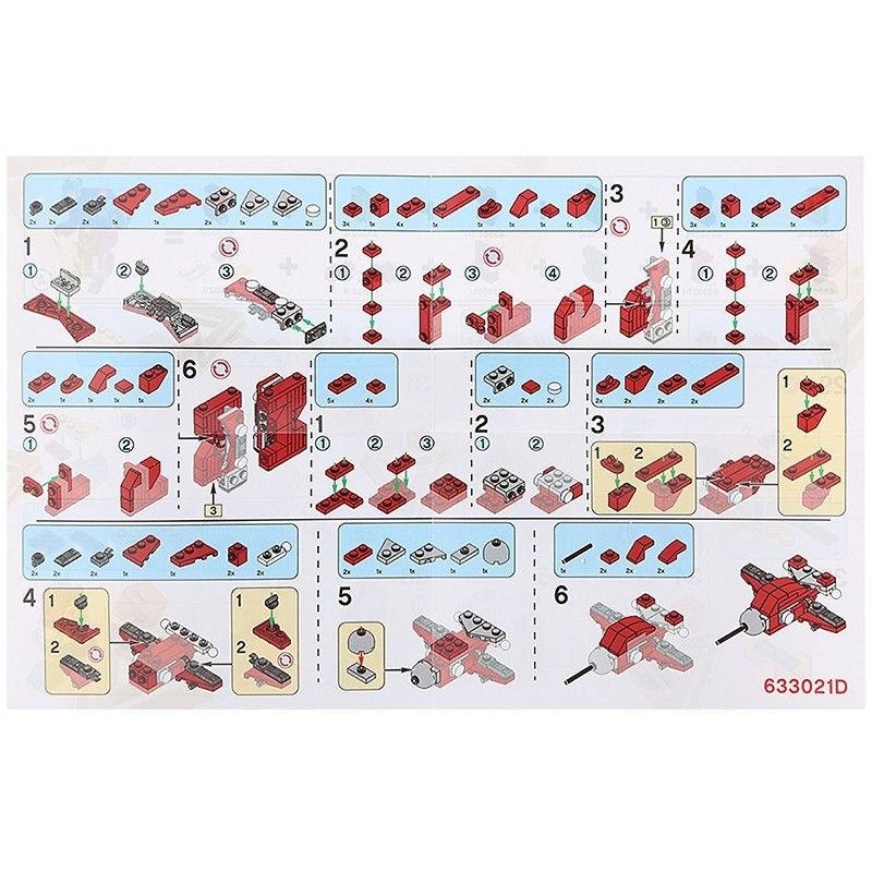 Bộ Lắp Ráp 12 Trong 1 Panlos Bricks - 633021