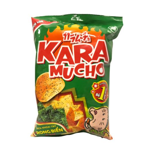 Snack Khoai Tây Karamucho Rong Biển Cay - 44g