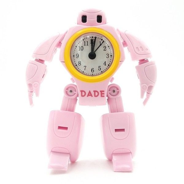 Robot Biến Hình Đồng Hồ Để Bàn D622-H073