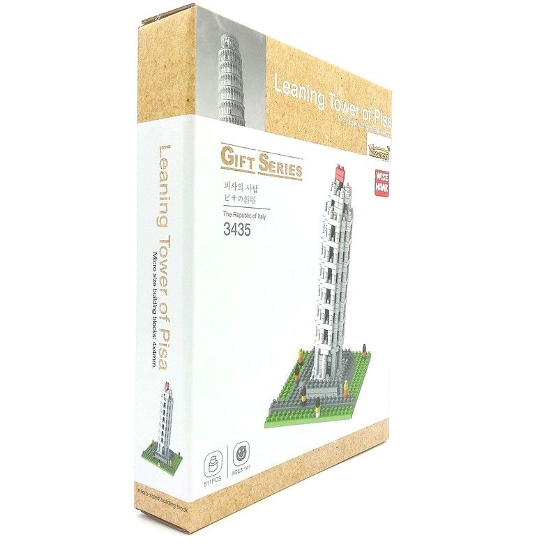 Ghép Hình Tháp Nghiêng Pisa - 3435