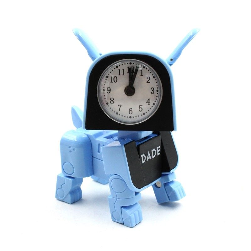 DH74- D622-H074A-Đồ hồ để bàn - Biến hình Chú chó tinh nghịch