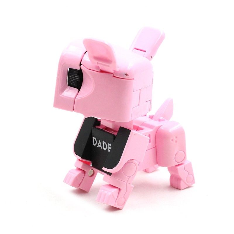 DH74- D622-H074A-Đồ hồ để bàn - Biến hình Chú chó tinh nghịch