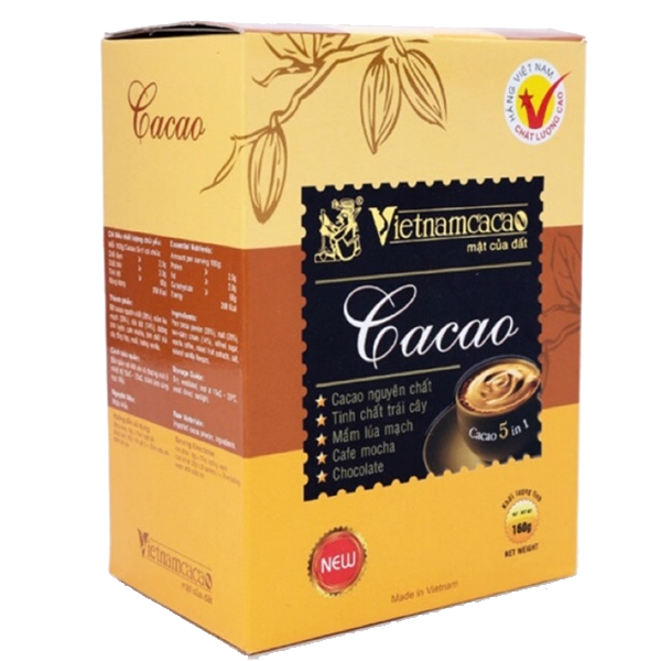  Bột Cacao Vietnamcacao 5in1 160G 