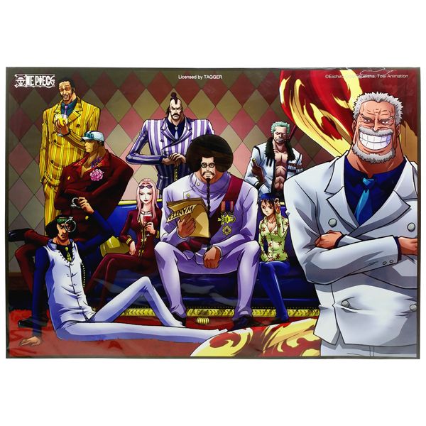  Poster One Piece - Nhân Vật Hải Quân Cấp Cao Của Chính Phủ 