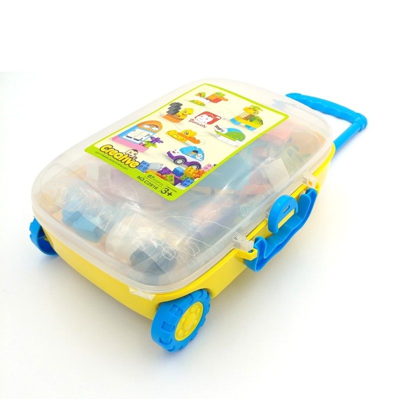 Vali Mega Junior Blocks - Bé Ghép Hình Thông Minh 7 Nhân Vật - 67M C2816