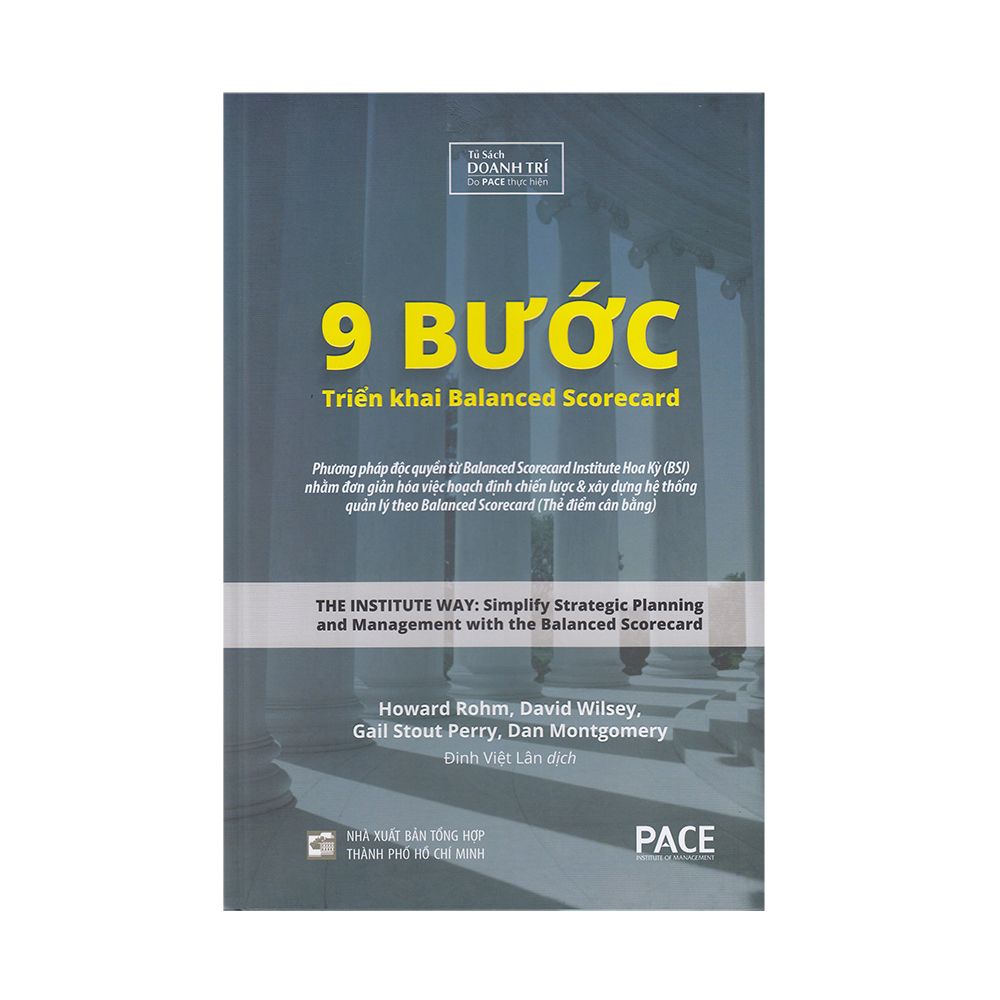 9 Bước Triển Khai Balanced Scorecard (Bìa Cứng)