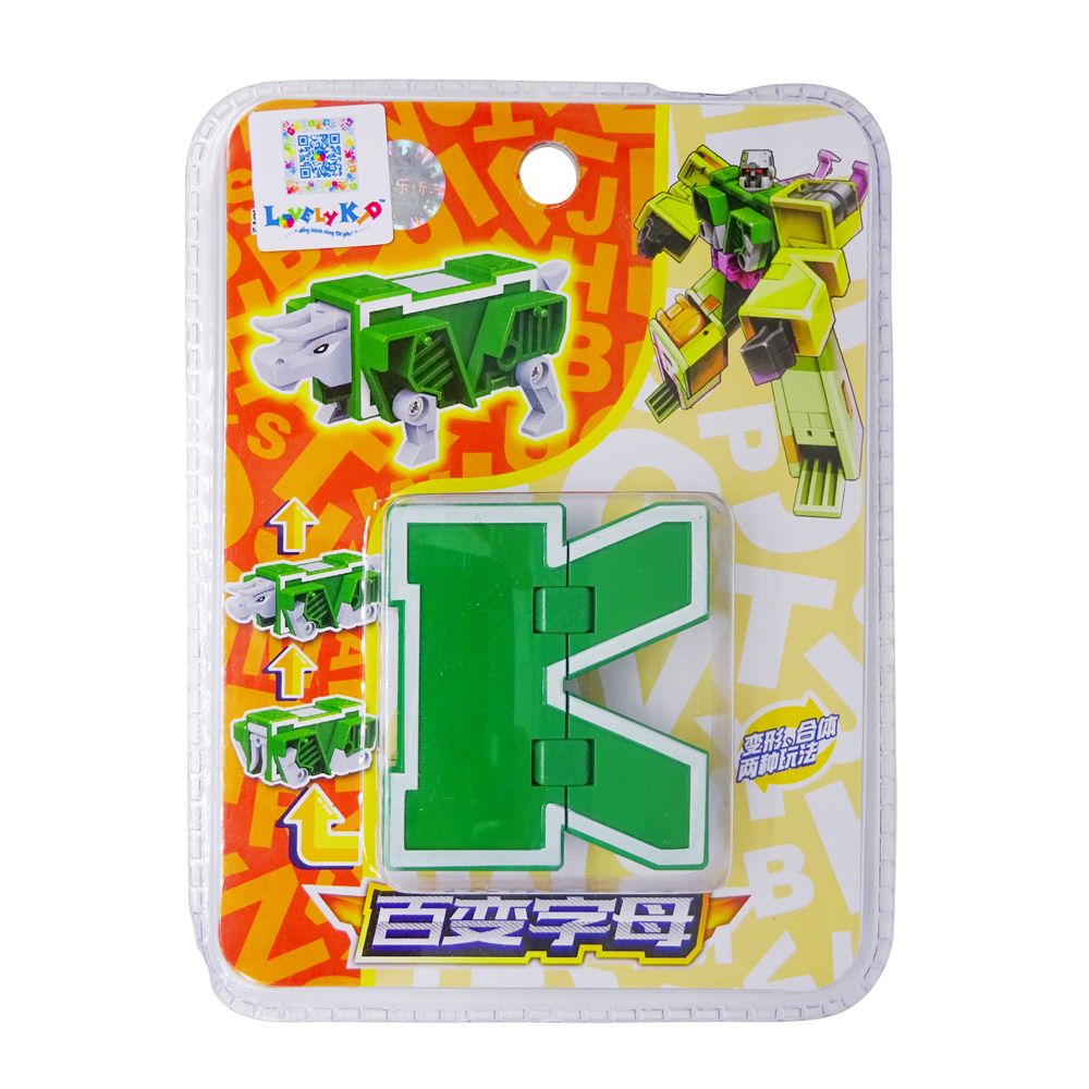 Chữ Biến Hình Robot - KLMN-2910