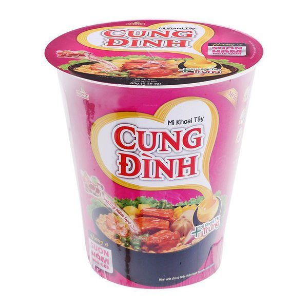 Mì Ly Khoai Tây Cung Đình - Hương Vị Sườn Hầm Ngũ Quả - 65G