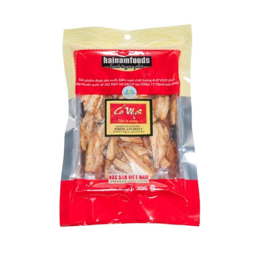 Cá mai khô BĐ tẩm ớt nướng cán khay 60g*80