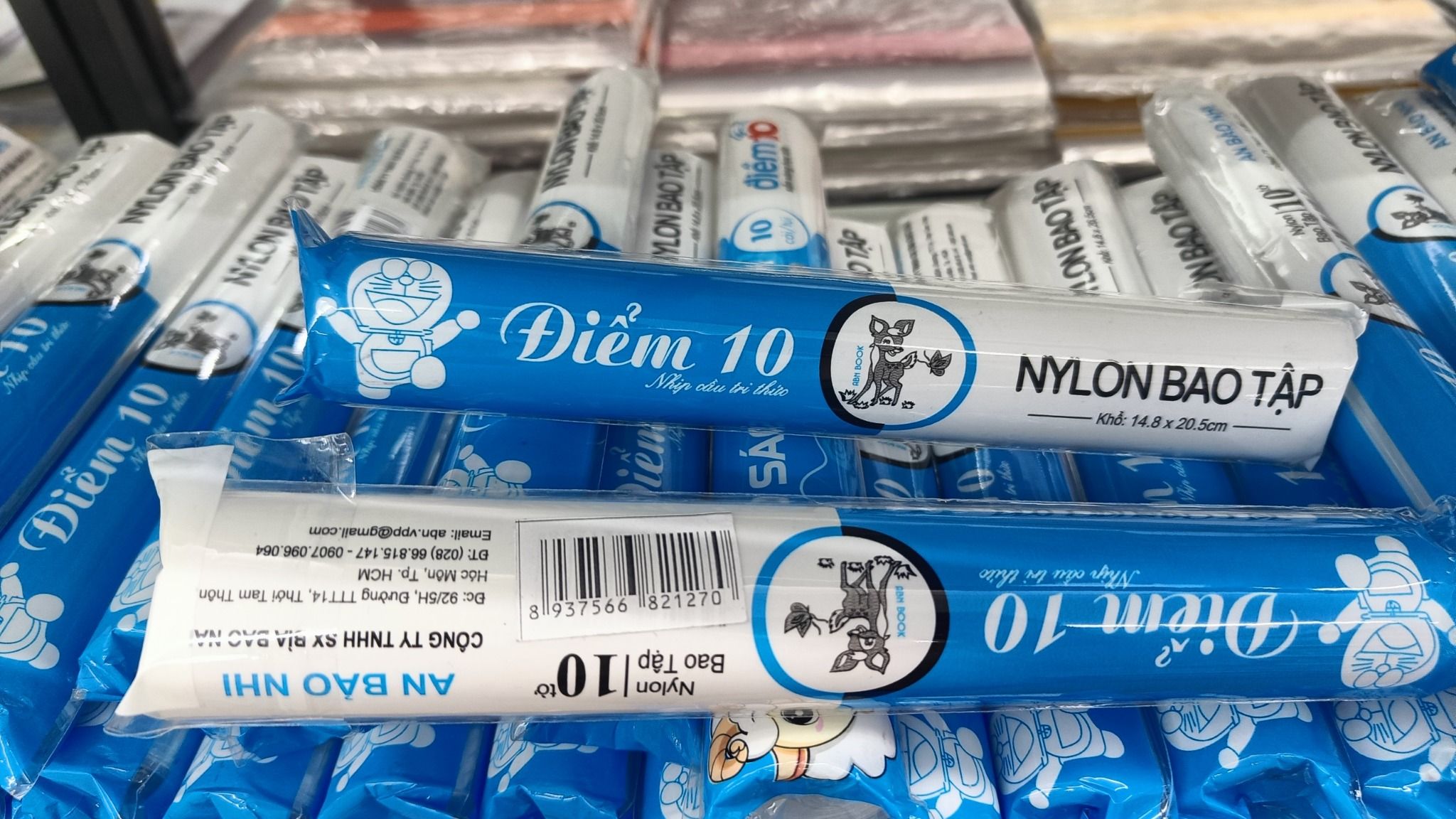 Bao Tập Điểm 10 - 14.8 × 20.5 cm - 10 Tờ/ Cuộn