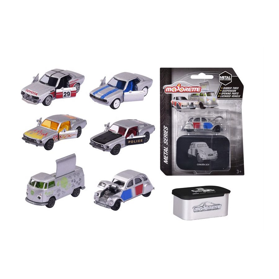 212052019 Xe Mô Hình Cổ Điển Cao Cấp MAJORETTE Vintage Deluxe Metal Series