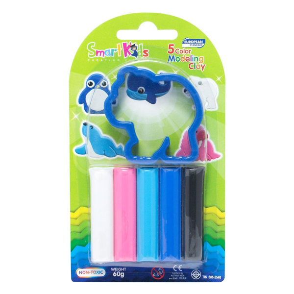 Sáp nặn 5 màu Polar Land SK-BL5M1R01