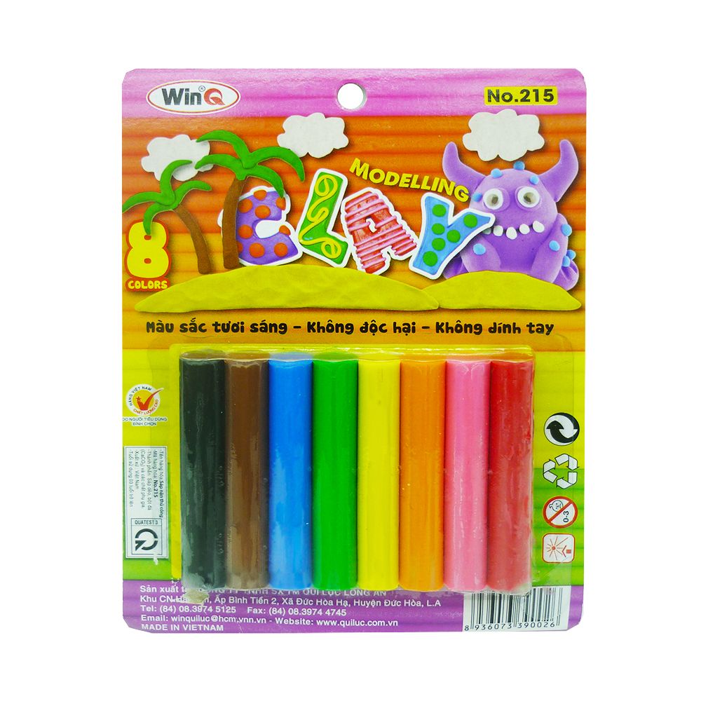 Đất nặn 8 màu NO-215