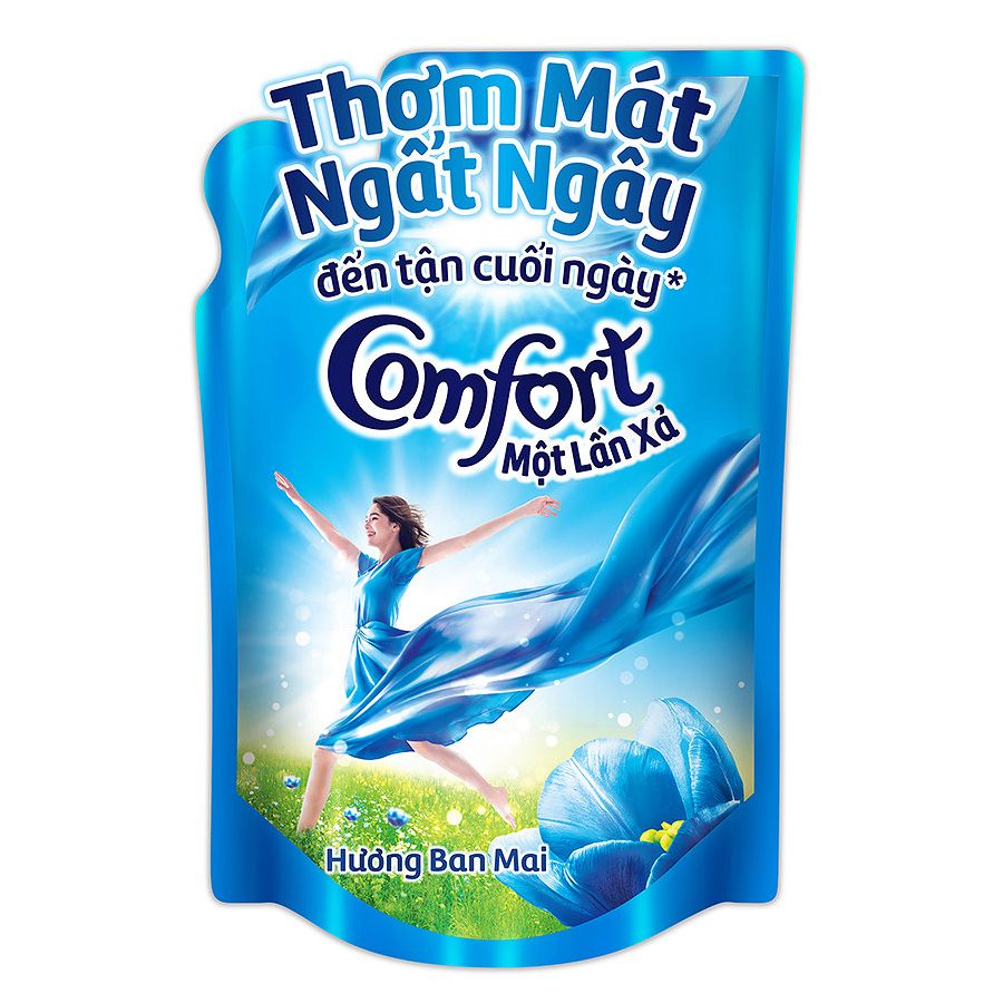 Comfort Một Lần Xả - Hương Ban Mai (Dạng Túi) (800ml)