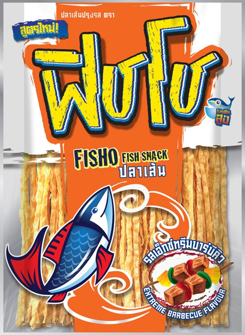 Miếng Cá Tẩm Gia Vị Thái Fisho - Vị Nướng (30g)