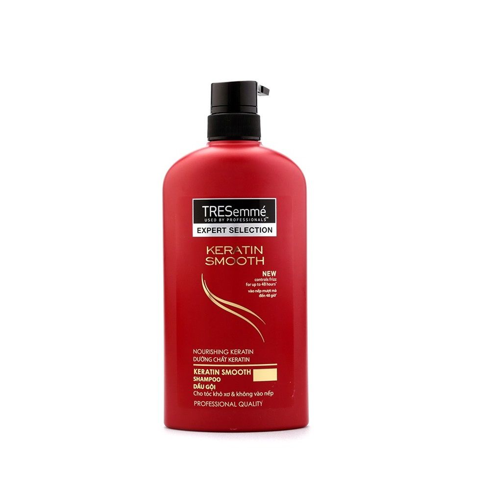 Dầu Gội TRESemmé Dưỡng Chất Keratin Smooth Vào Nếp Suôn Mượt Đến 48 Giờ 631ml
