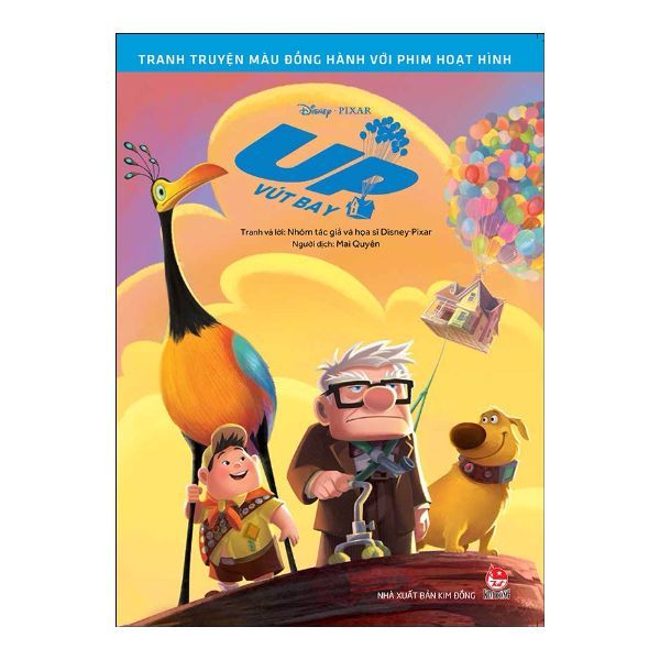 Tranh Truyện Màu Đồng Hành Với Phim Hoạt Hình : Up - Vút Bay