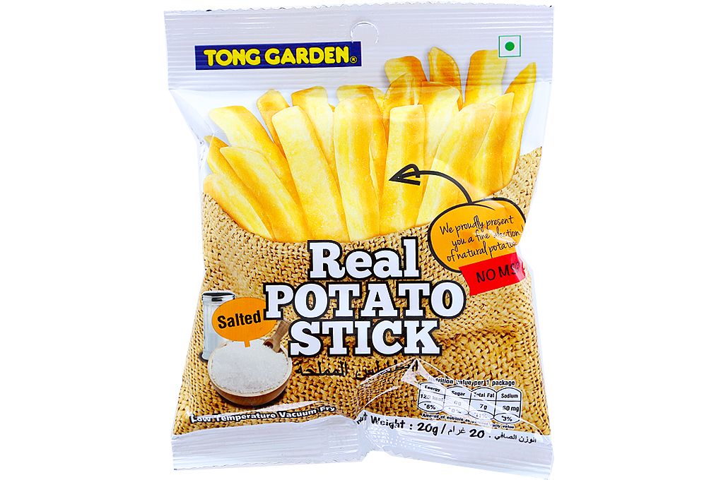 Bánh Khoai Tây Chiên Vị Muối Tong Garden (40g)