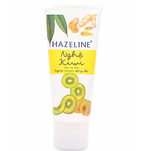 Hazeline sữa mặt nghệ & kiwi 50g