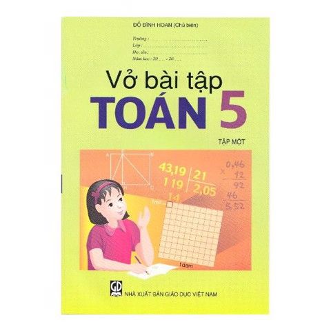  Vở Bài Tập Toán Lớp 5 - Tập 1 