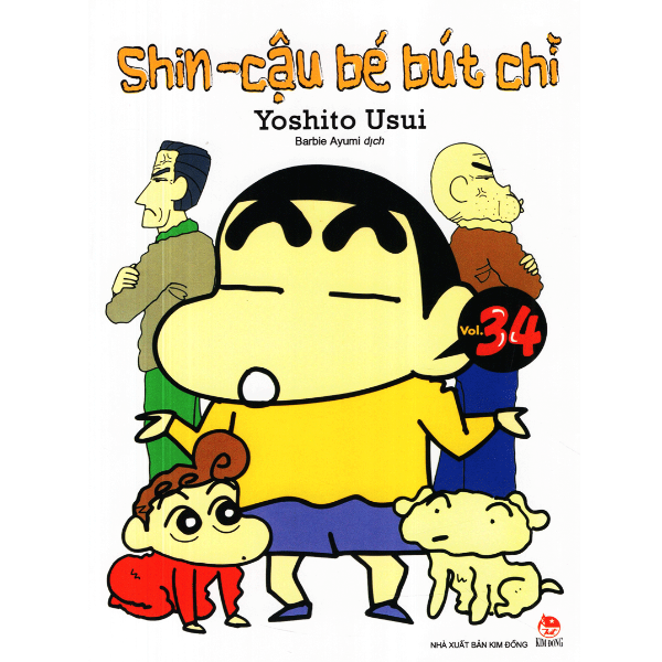 Shin - Cậu Bé Bút Chì (Tập 34) (Tái Bản 2019)
