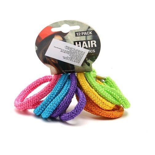 Dây Cột Tóc 12 Cái 6 Mẫu