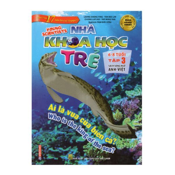 Sách Song Ngữ Nhà Khoa Học Trẻ 6 Đến 8 Tuổi (Tập 3: Ai Là Vua Của Biển Cả?)