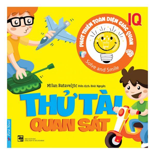 Phát Triển IQ Toàn Diện Giác Quan - Thử Tài Quan Sát