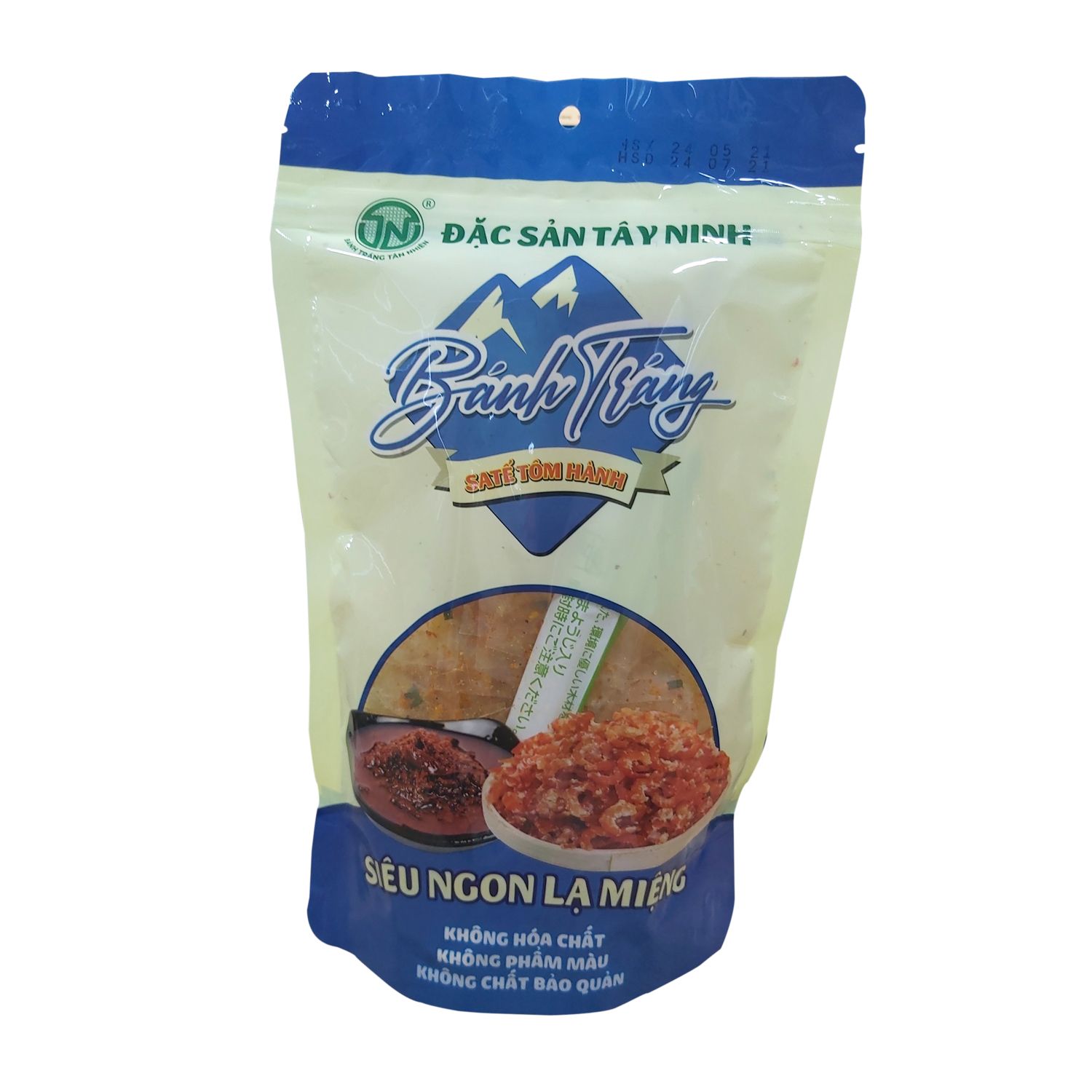 Bánh Tráng Sa Tế Tôm Hành - 55g - Bánh Tráng Tân Nhiên