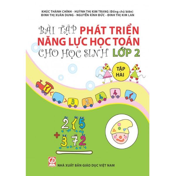 Bài Tập Phát Triển Năng Lực Học Toán Cho Học Sinh Lớp 2 (Tập 2) - Tái Bản 2019