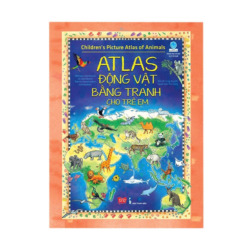 Atlas Động Vật Bằng Tranh Cho Trẻ Em