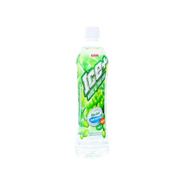 Nước Vị Trái Cây Ice+ Hương Nho Xanh (490ml)